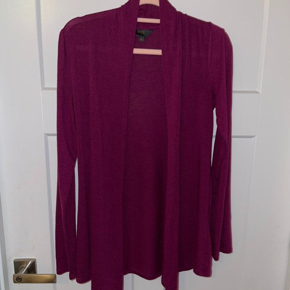 Open Front Cardigan